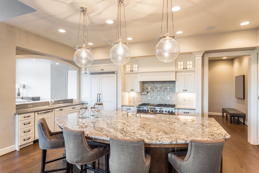 Kitchen in New Luxury Home